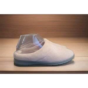 Dearfoams Chenille Slide Slippers Womens Size L 9-10 Pink NWT‎
